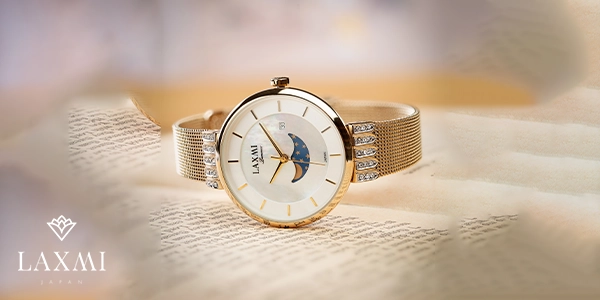 ساعت زنانه طلایی جدید