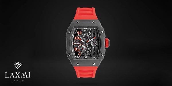 عکس ساعت قرمز رنگ لاکسمی